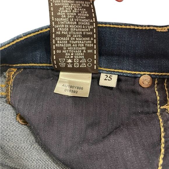 7 For All Mankind – Straight Leg, Sz 25, Everyday Essential, EUC - Picture 7 of 8